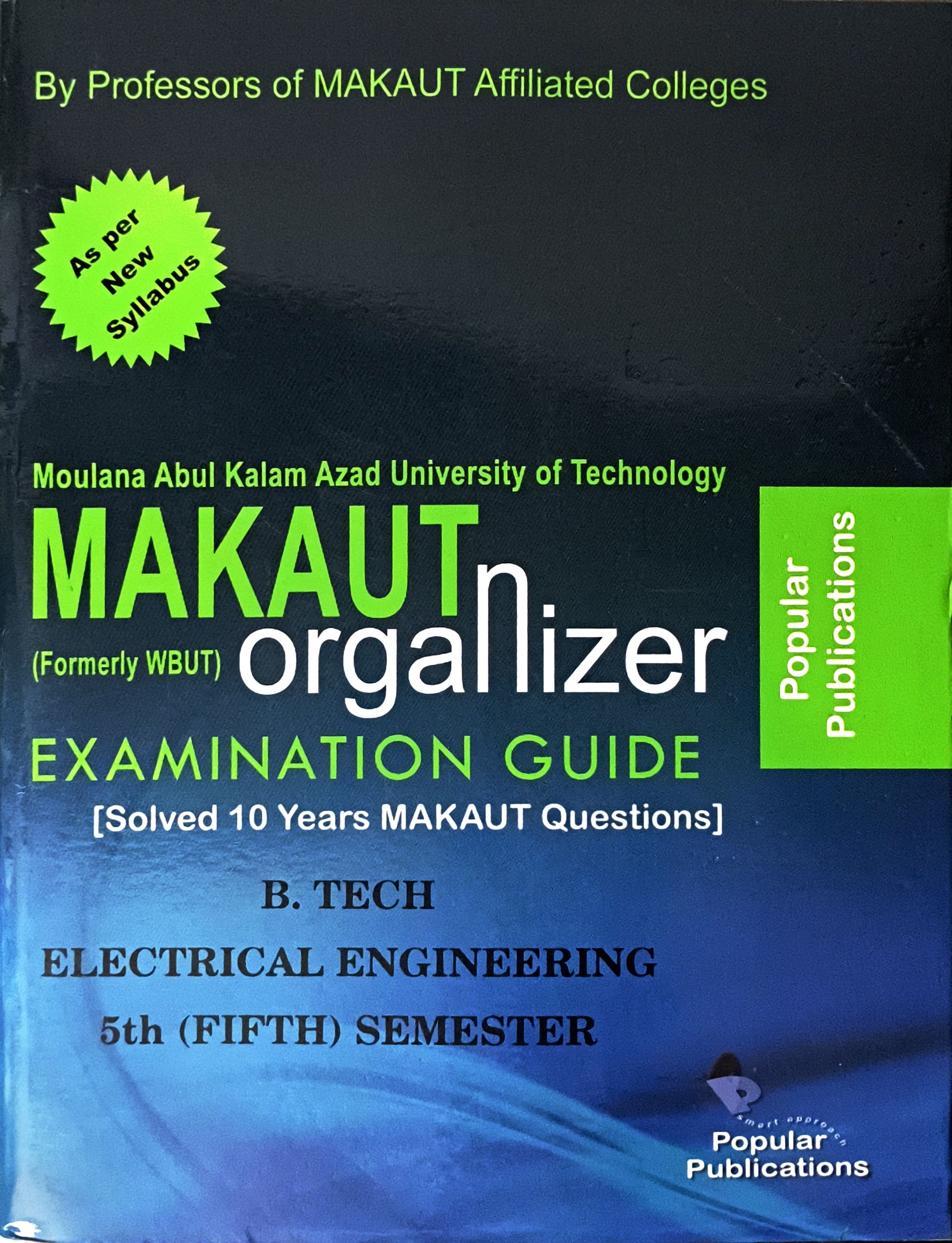 B. TECH  ELECTRICAL ENGINEERING  5th (FIFTH) SEMESTER 2025