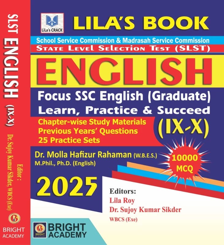 STATE LEVEL SELECTION TEST (SLST) ENGLISH
