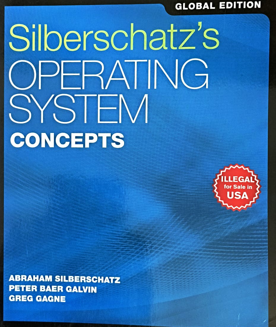 Silberschatz's OPERATING SYSTEM CONCEPTS